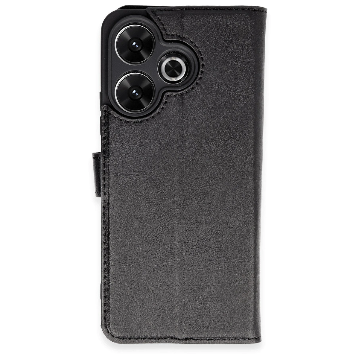 Evimdeyokyok Xiaomi Redmi 13 4G Kılıf Trend S Plus Kapaklı Kılıf - Siyah