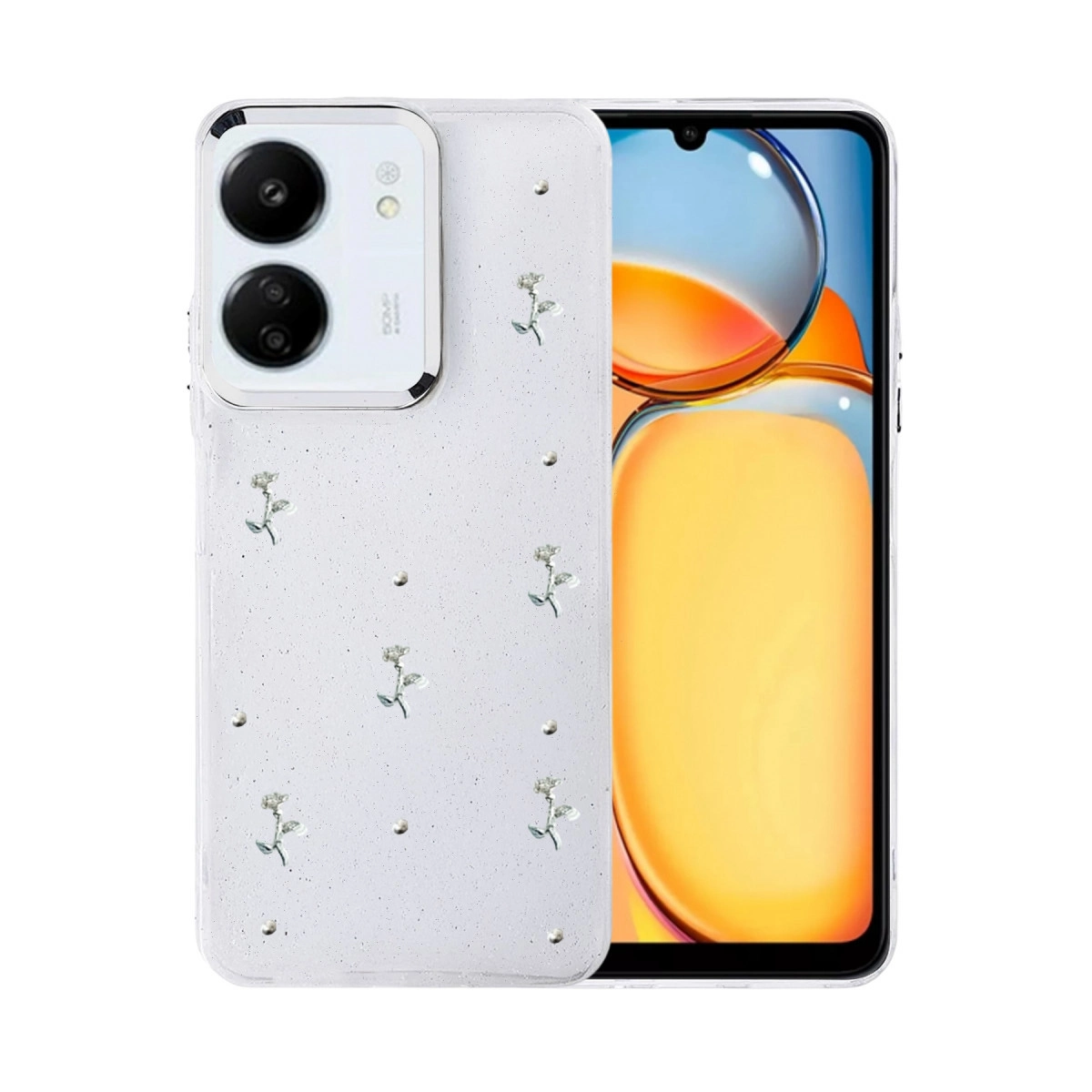 Evimdeyokyok Xiaomi Redmi 13C Fiyonk Desenli Kapak - Desen 4