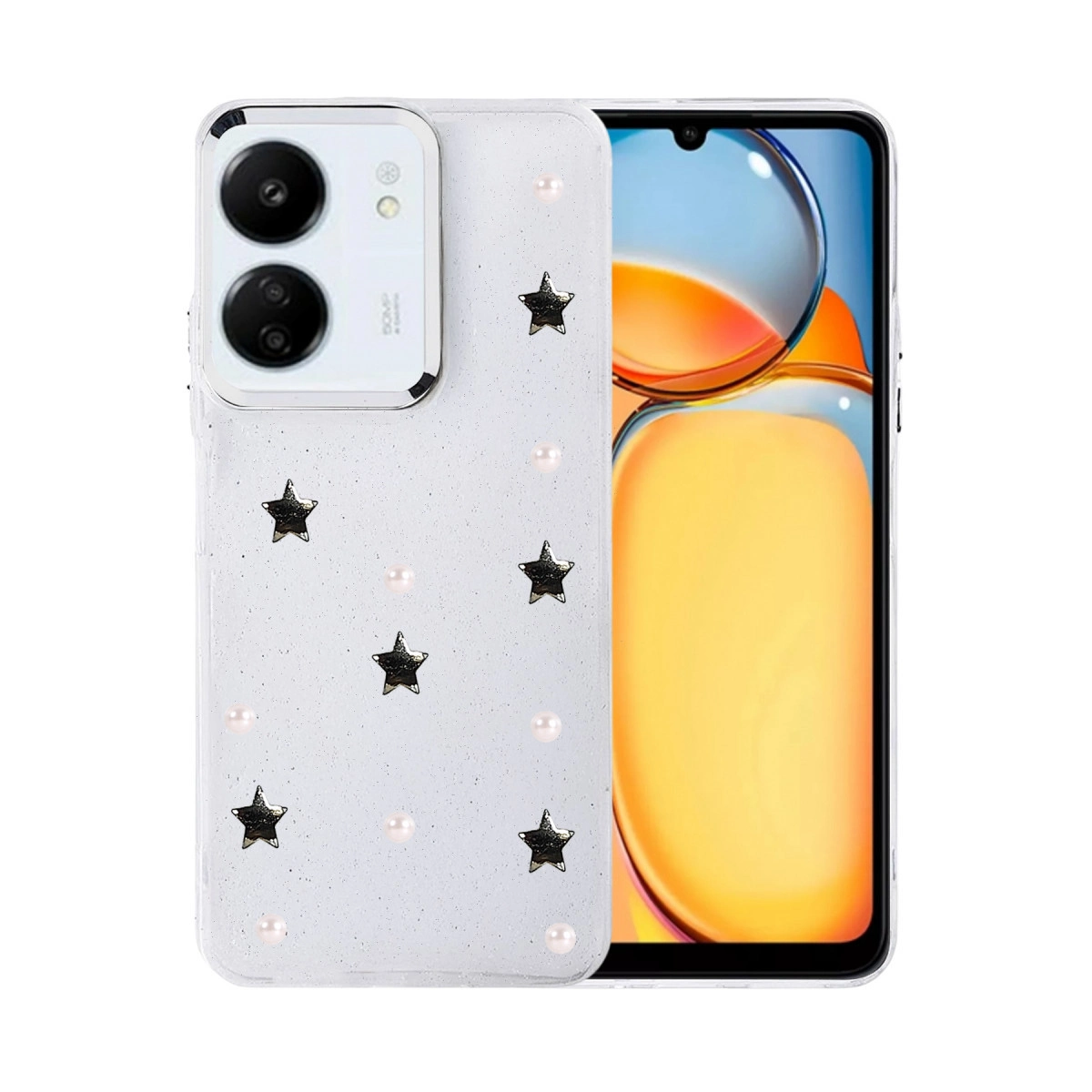 Evimdeyokyok Xiaomi Redmi 13C Fiyonk Desenli Kapak - Desen 7