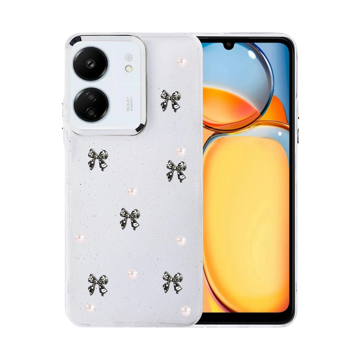 Evimdeyokyok Xiaomi Redmi 13C Fiyonk Desenli Kapak - Desen 8