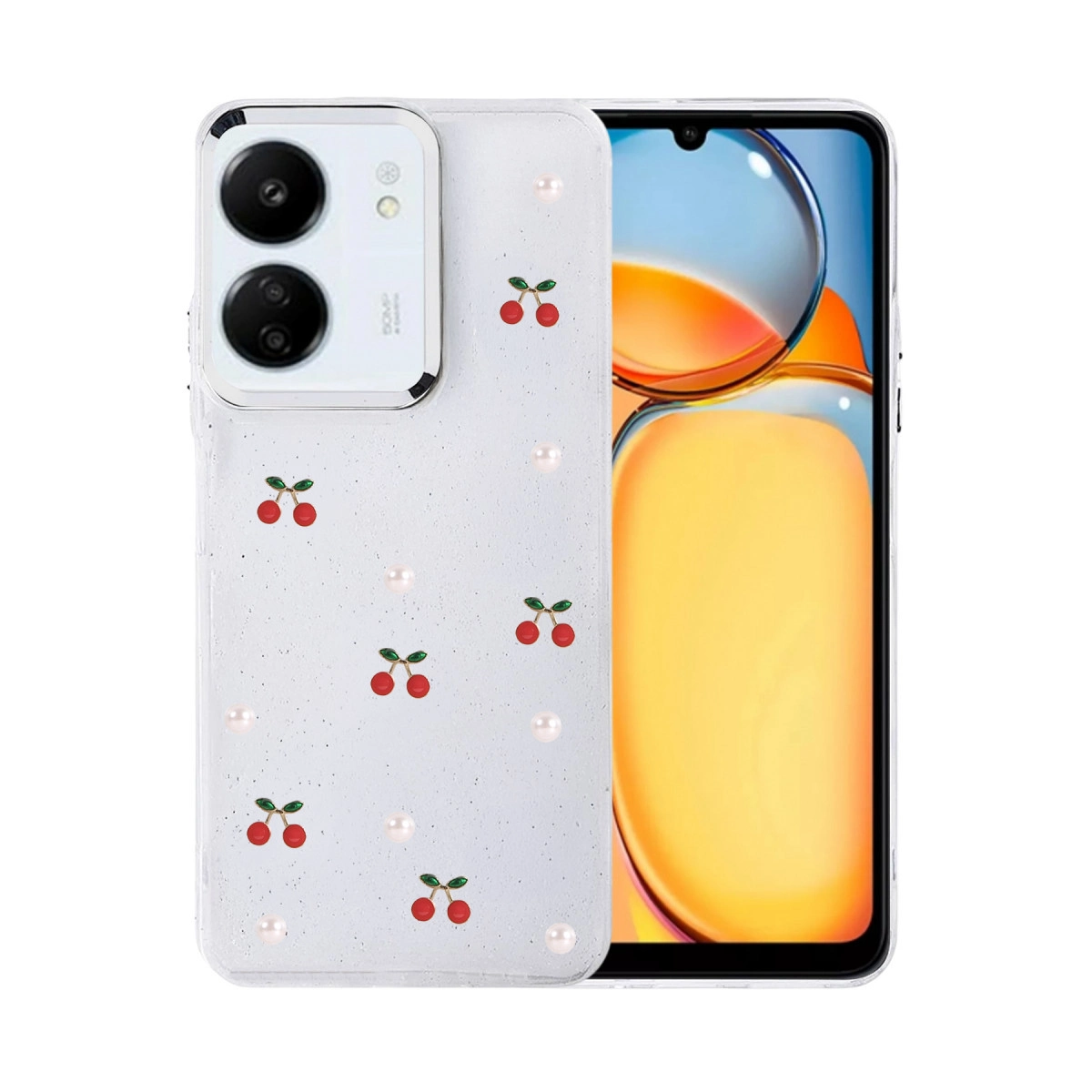 Evimdeyokyok Xiaomi Redmi 13C Fiyonk Desenli Kapak - Desen 9