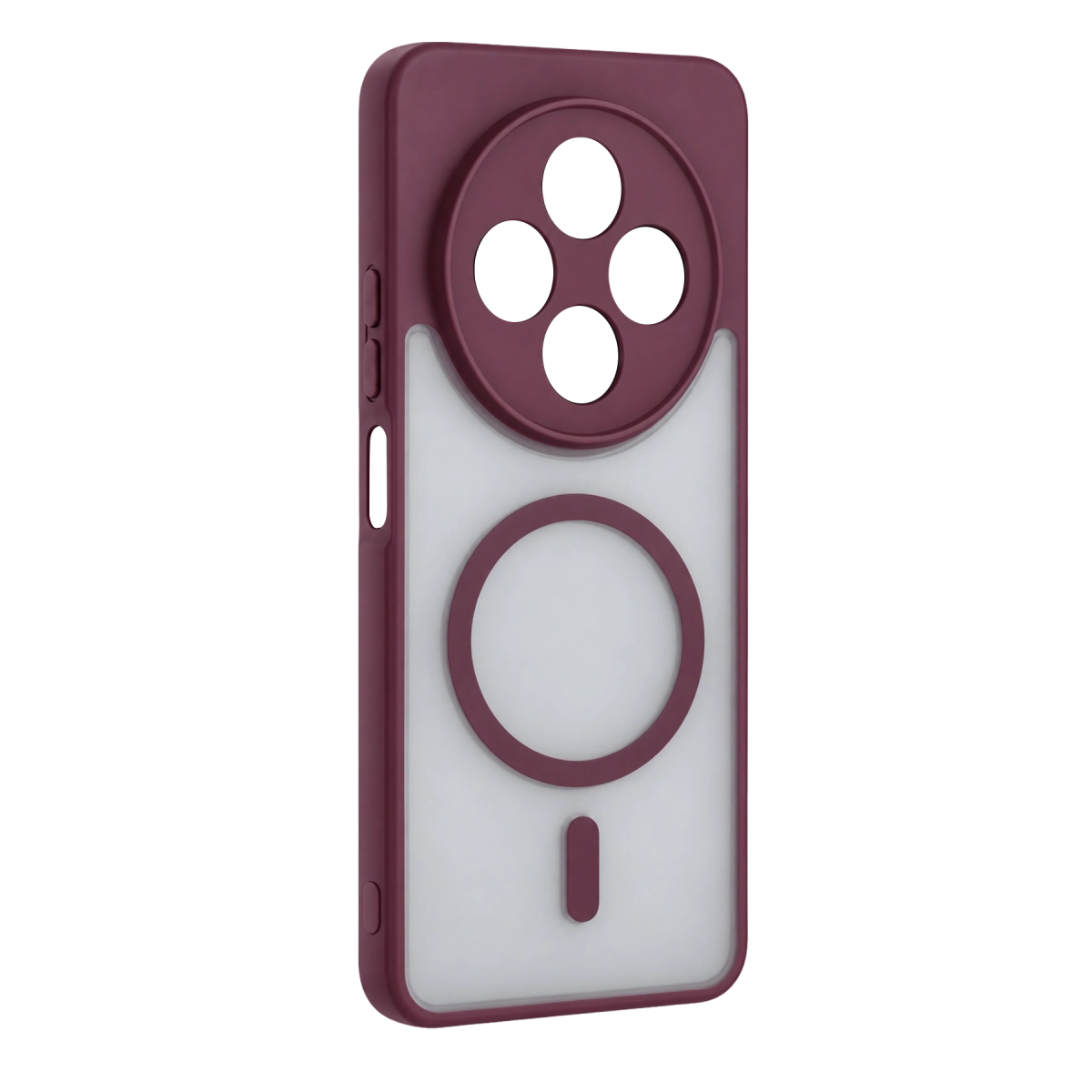 Evimdeyokyok Xiaomi Redmi 14C Loji Magsafe Kapak - Bordo