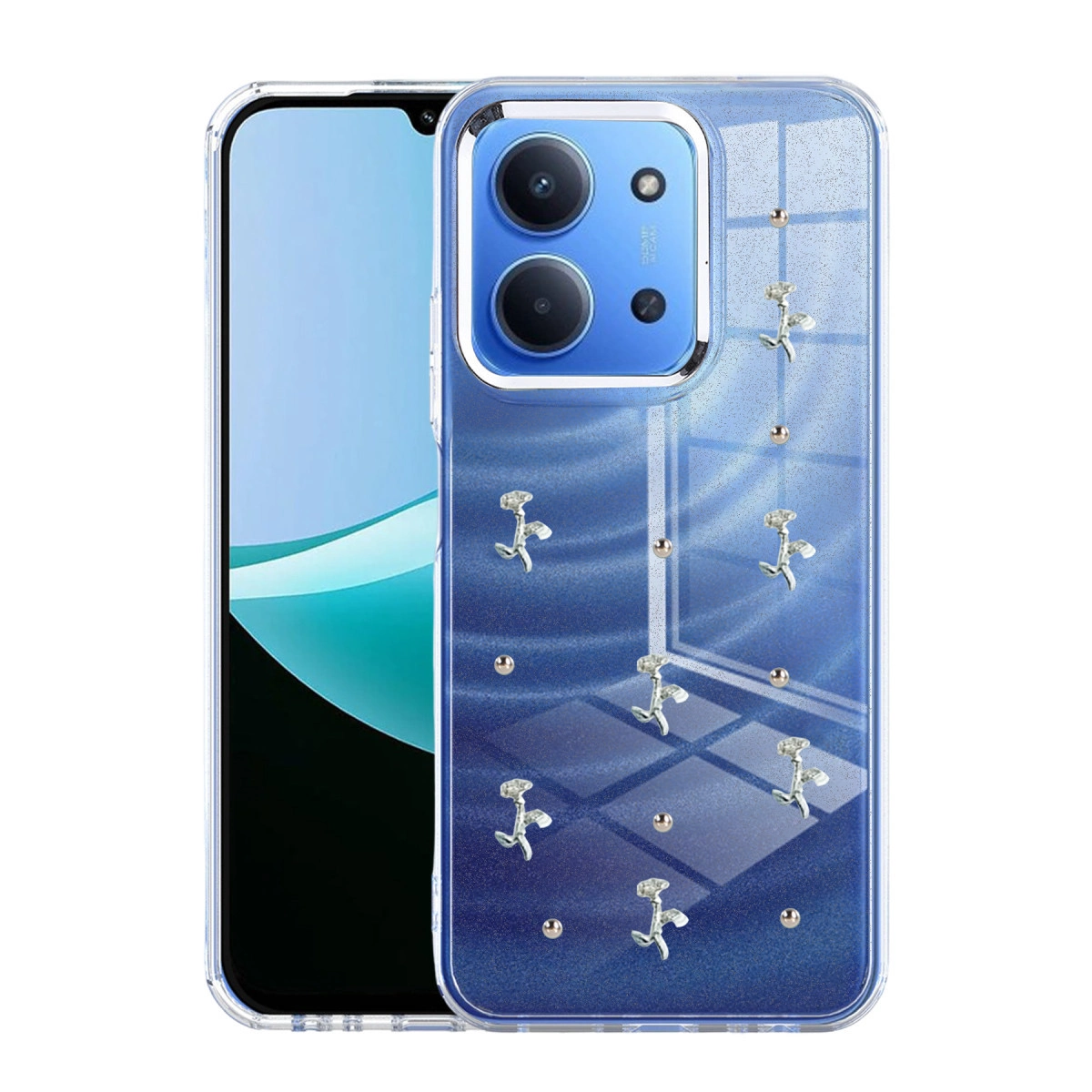 Evimdeyokyok Xiaomi Redmi 15C 4G Fiyonk Desenli Kapak - Desen 4