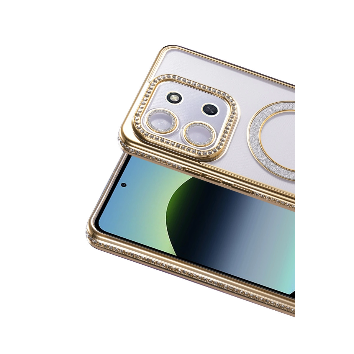Evimdeyokyok Xiaomi Redmi 15C 4G Joke Simli Magneticsafe Kılıf - Gold