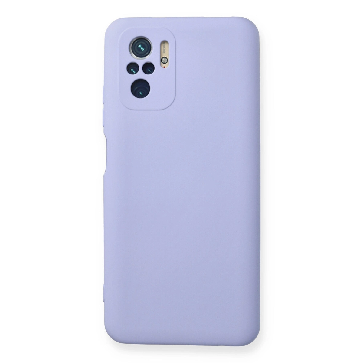 Evimdeyokyok Xiaomi Redmi Note 10 Kılıf Nano İçi Kadife Silikon - Lila