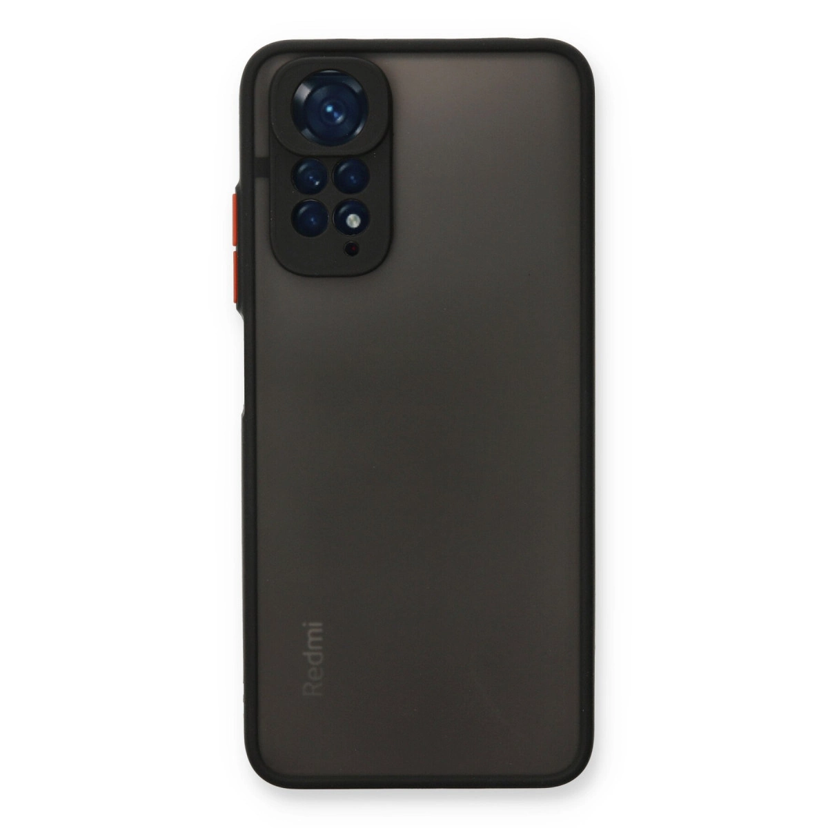 Evimdeyokyok Xiaomi Redmi Note 11 Kılıf Montreal Silikon Kapak - Siyah