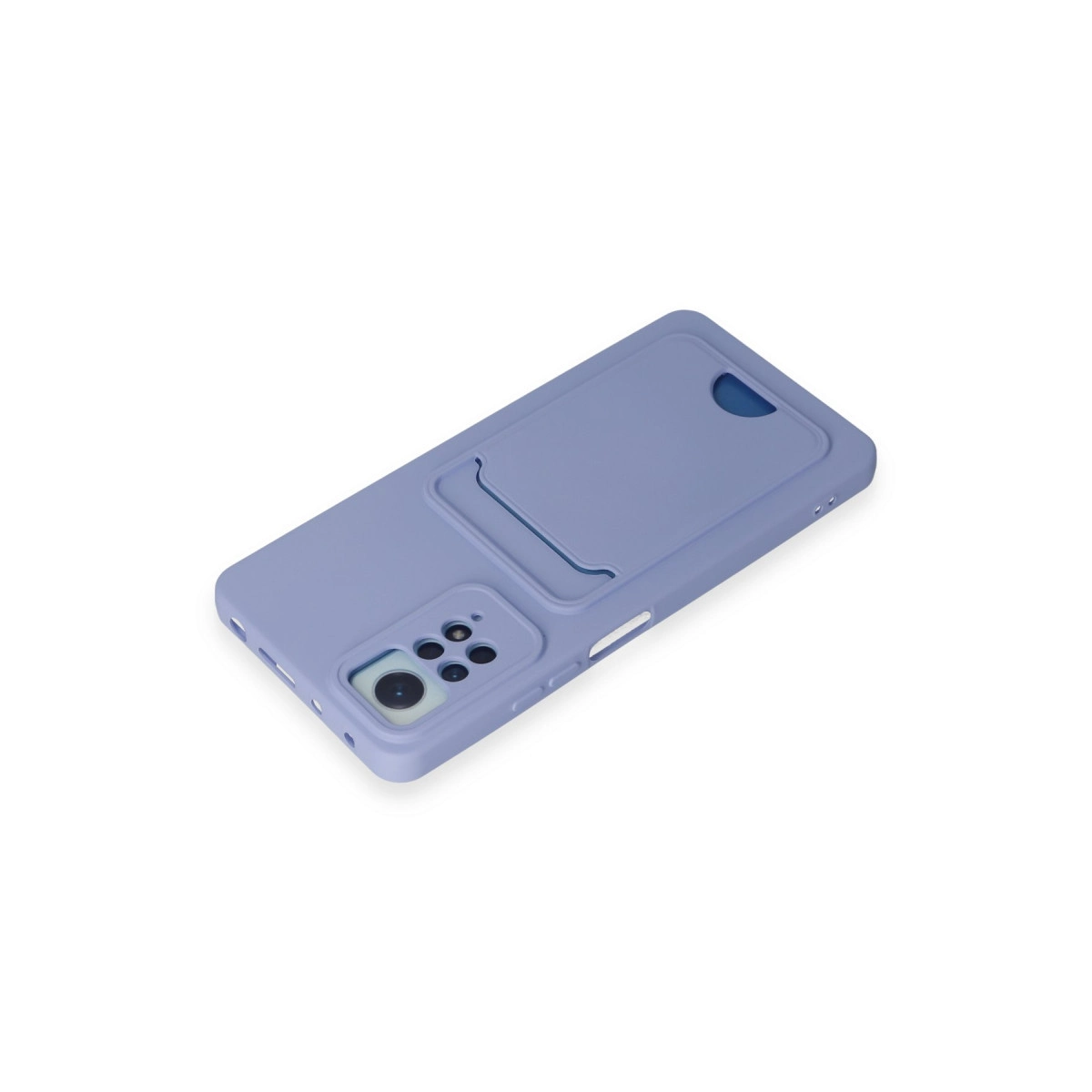 Evimdeyokyok Xiaomi Redmi Note 11 Pro Kılıf Kelvin Kartvizitli Silikon - Lila