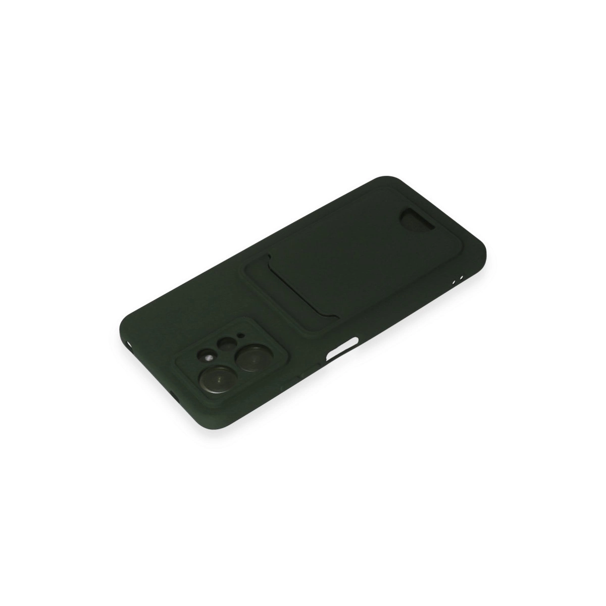 Evimdeyokyok Xiaomi Redmi Note 12 4G Kılıf Kelvin Kartvizitli Silikon - Koyu Yeşil