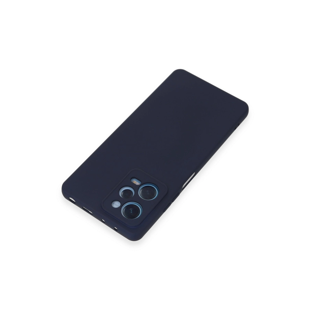 Evimdeyokyok Xiaomi Redmi Note 12 Pro 5G Kılıf Nano İçi Kadife Silikon - Lacivert