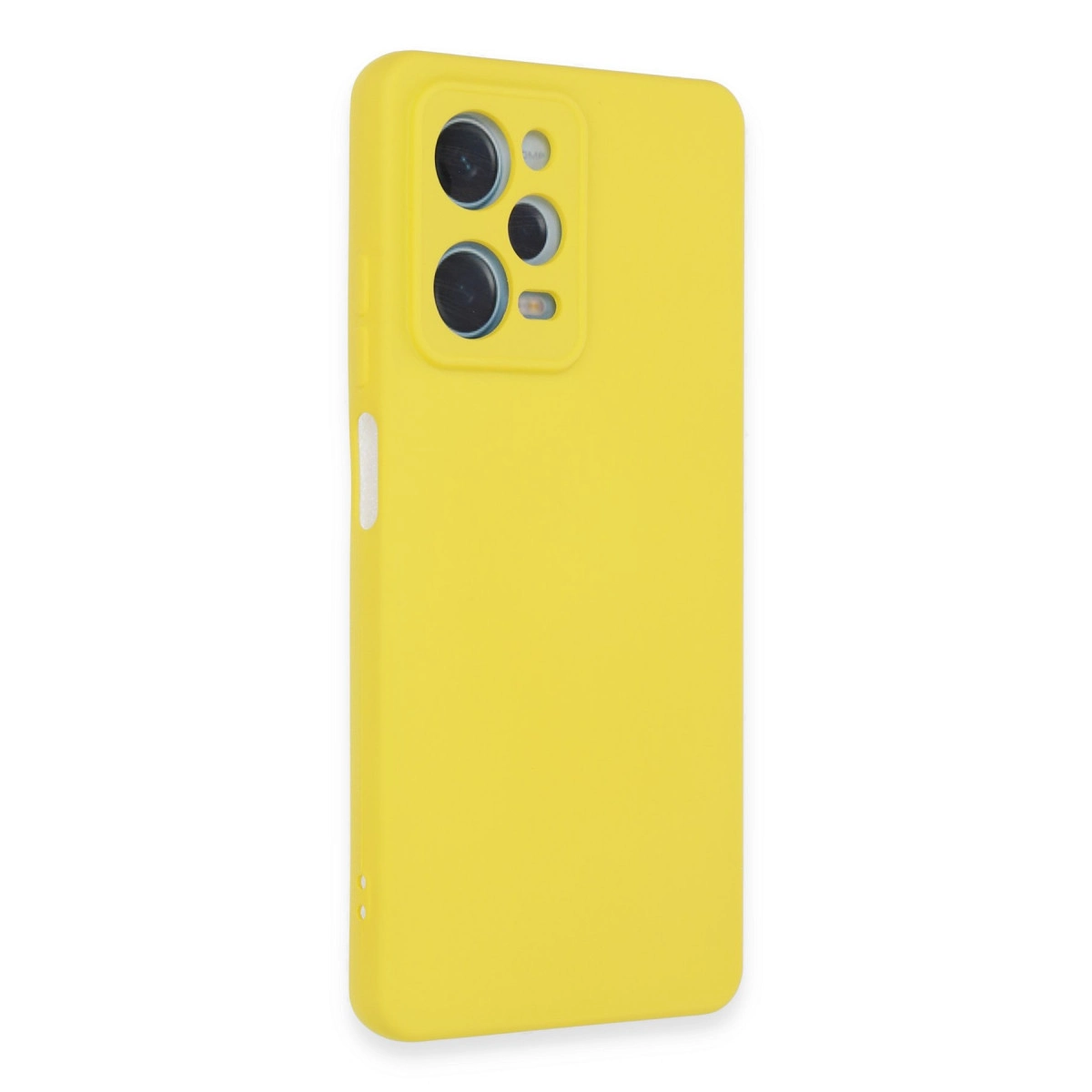 Evimdeyokyok Xiaomi Redmi Note 12 Pro 5G Kılıf Nano İçi Kadife Silikon - Sarı