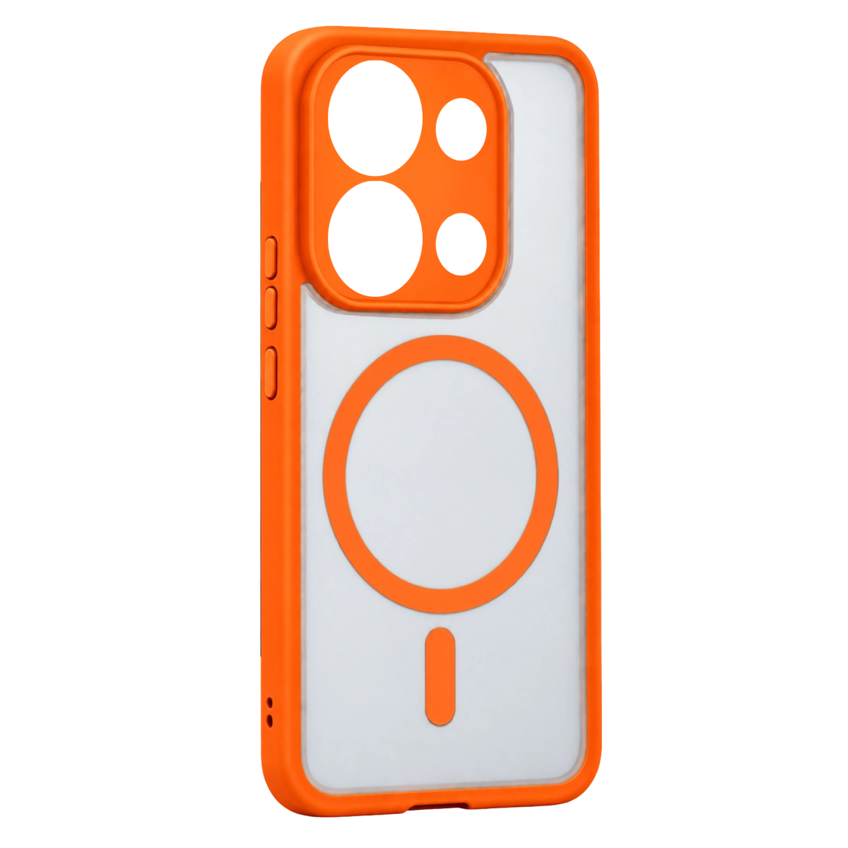 Evimdeyokyok Xiaomi Redmi Note 13 4G Loji Magsafe Kapak - Turuncu