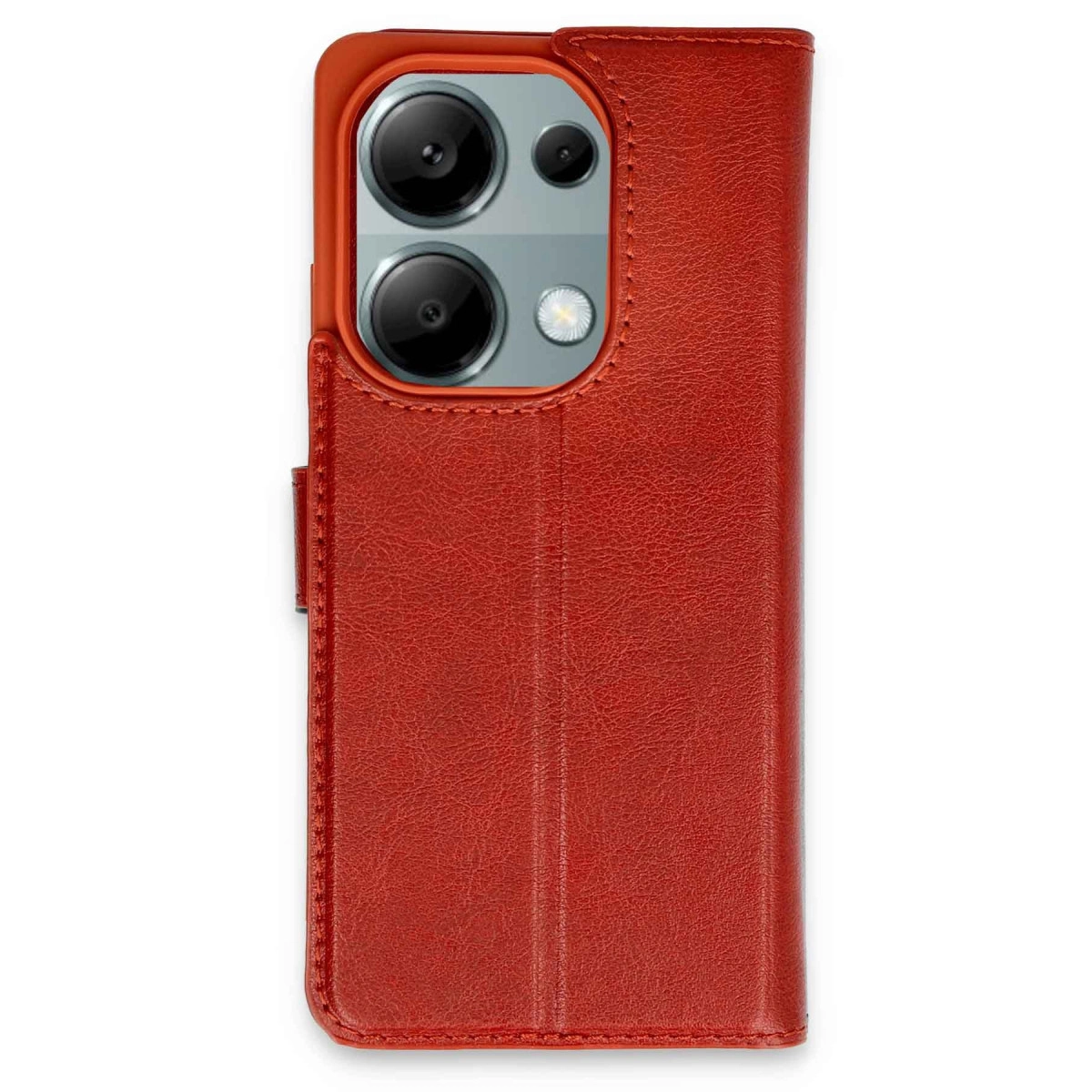 Evimdeyokyok Xiaomi Redmi Note 13 Pro 4G Kılıf Trend S Plus Kapaklı Kılıf - Kırmızı