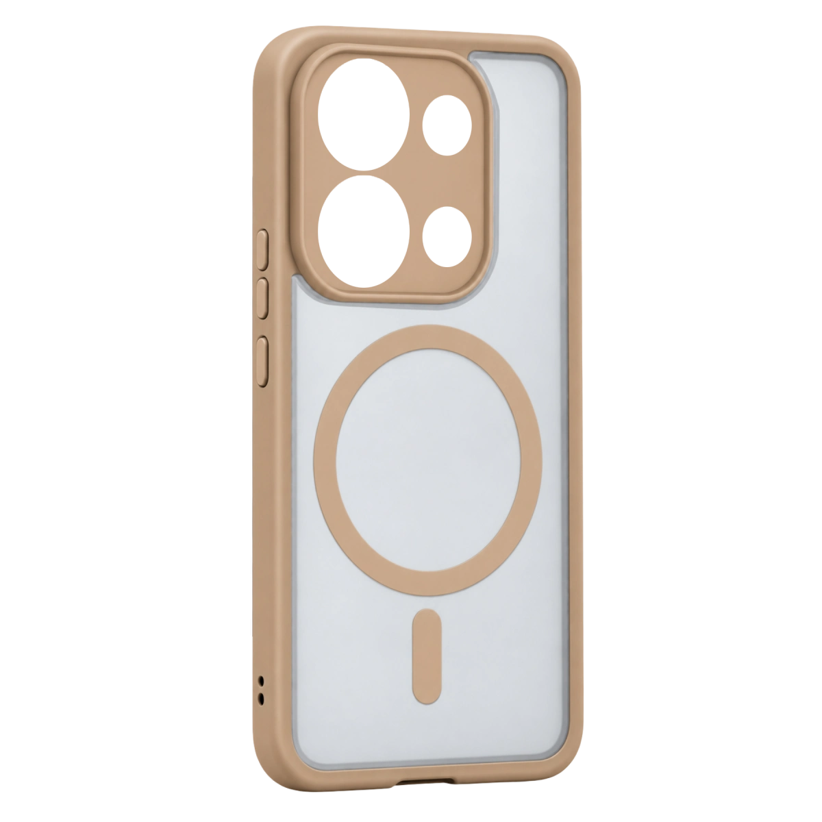 Evimdeyokyok Xiaomi Redmi Note 13 Pro 4G Loji Magsafe Kapak - Çöl Titanyum