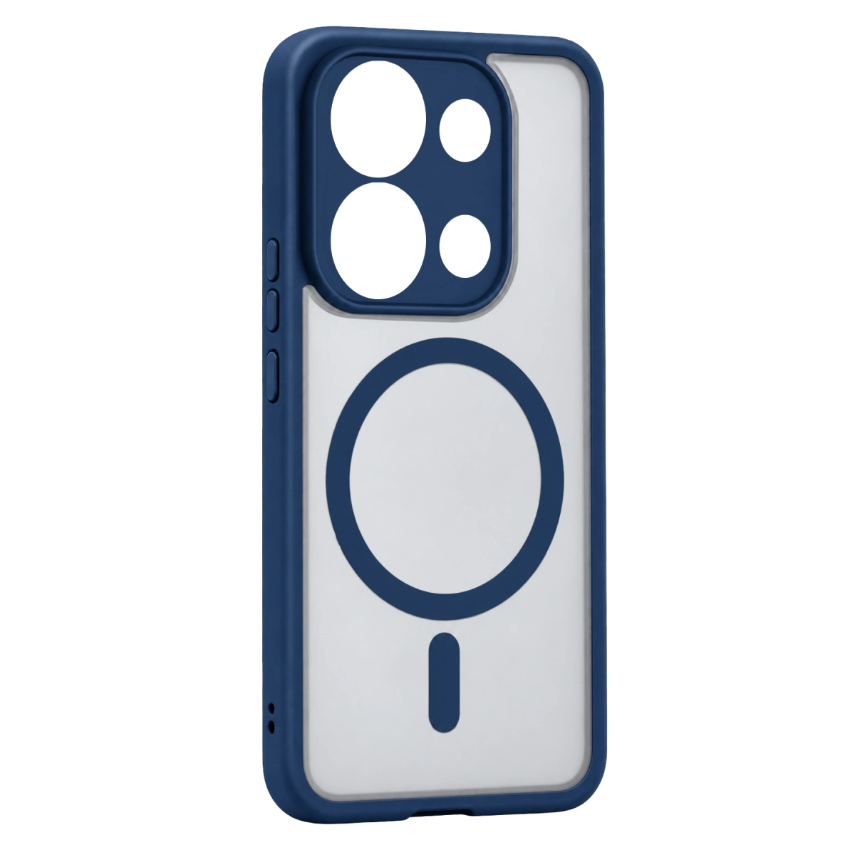 Evimdeyokyok Xiaomi Redmi Note 13 Pro 4G Loji Magsafe Kapak - Mavi