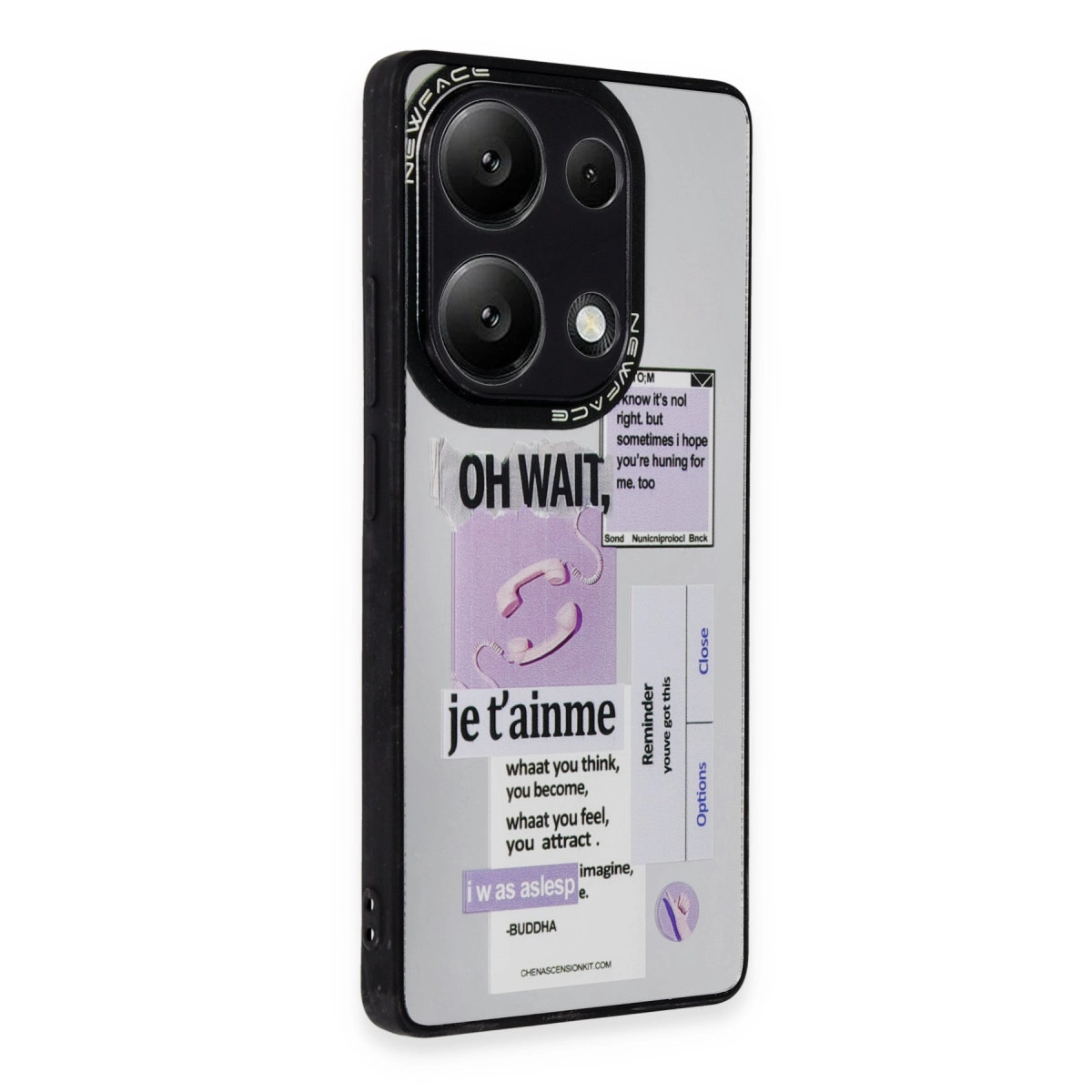 Evimdeyokyok Xiaomi Redmi Note 13 Pro 5G Kılıf Mirror Desenli Kapak - Mirror - 4