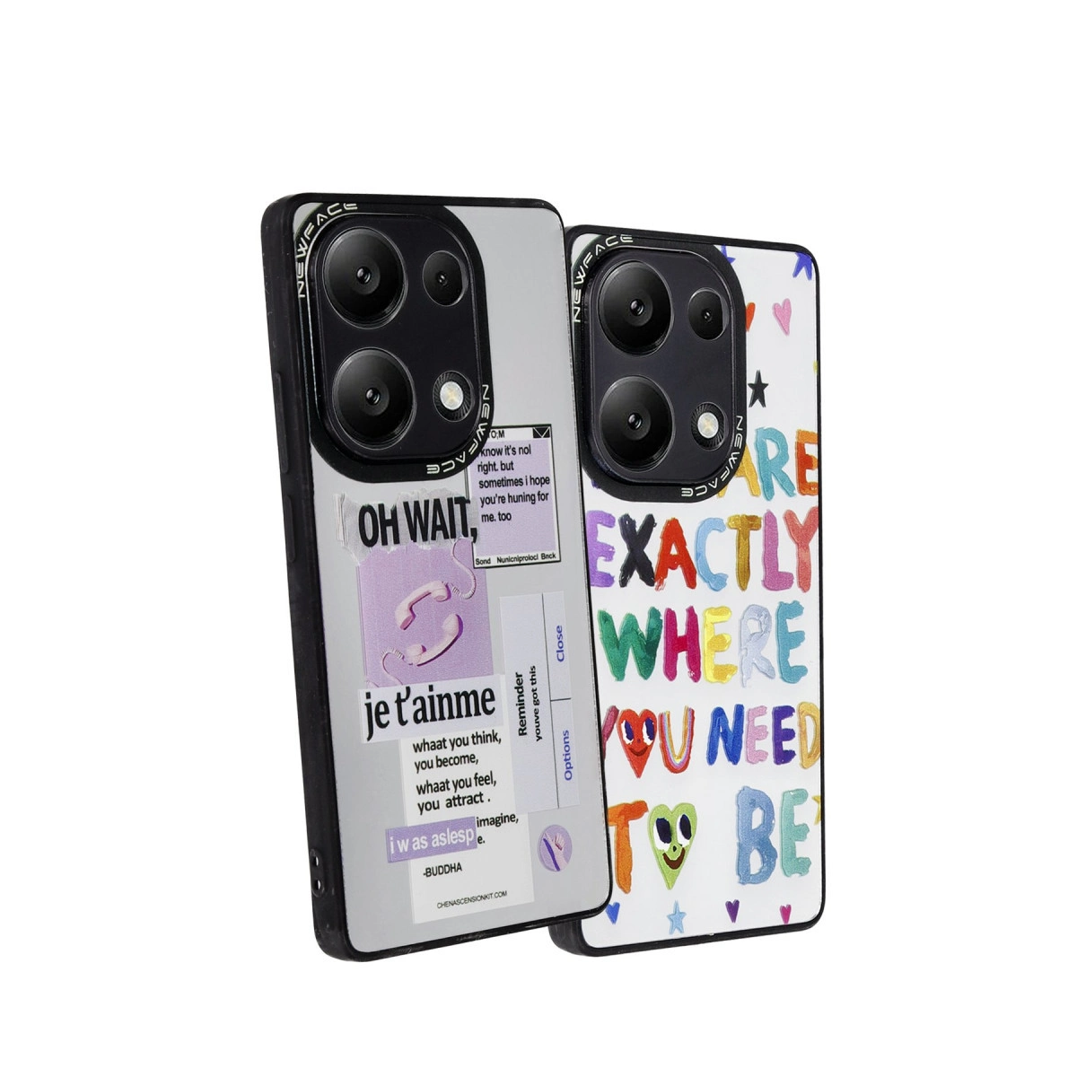 Evimdeyokyok Xiaomi Redmi Note 13 Pro 5G Kılıf Mirror Desenli Kapak - Mirror - 4