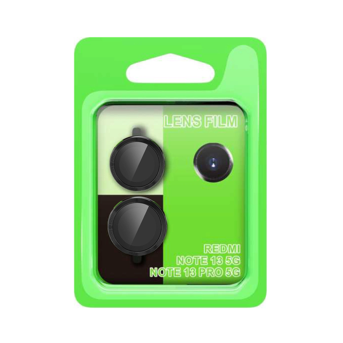 Evimdeyokyok Xiaomi Redmi Note 13 Pro 5G Raze Metal Kamera Lens - Siyah