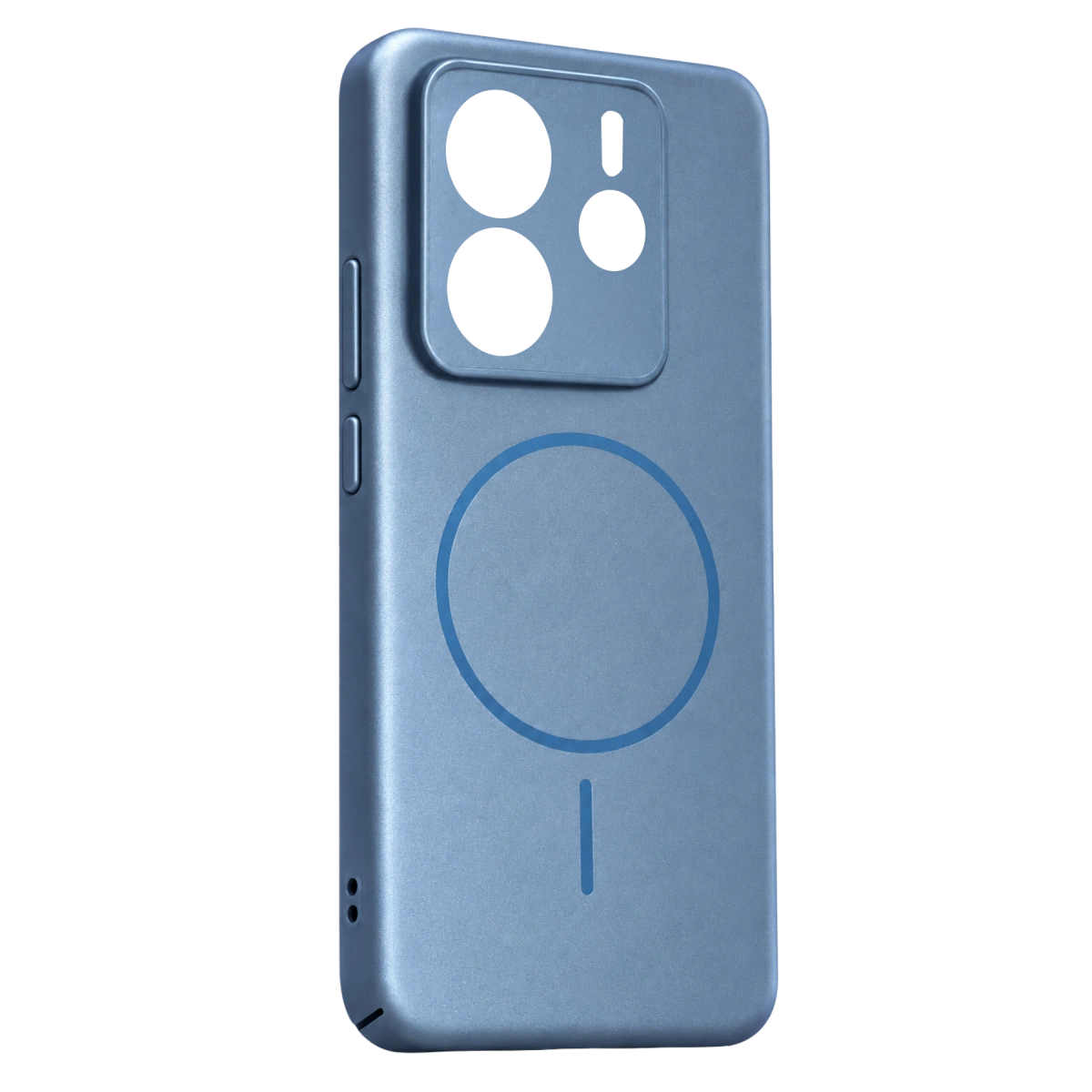 Evimdeyokyok Xiaomi Redmi Note 14 4G Mika Pc Magsafe Kapak - Açık Mavi