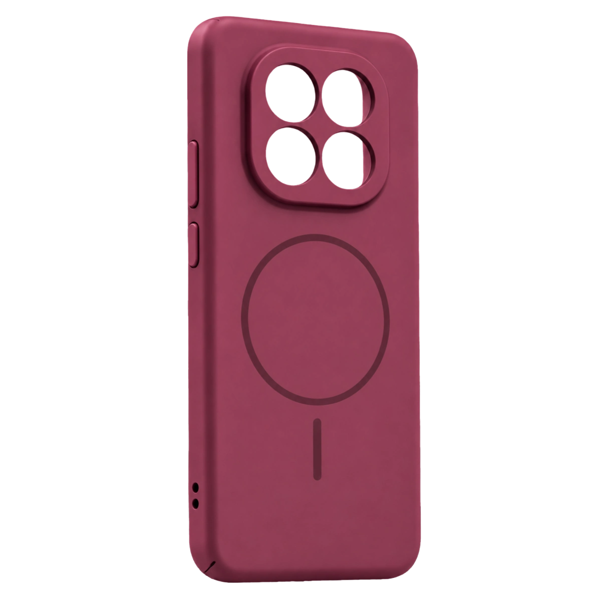 Evimdeyokyok Xiaomi Redmi Note 15 Pro 4G Mika Pc Magsafe Kapak - Bordo