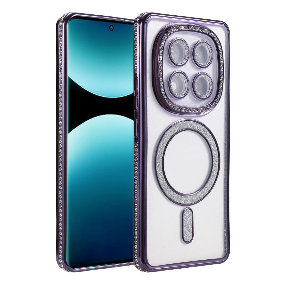 Evimdeyokyok Xiaomi Redmi Note 15 Pro 5G Joke Simli Magneticsafe Kılıf - Derin Mor
