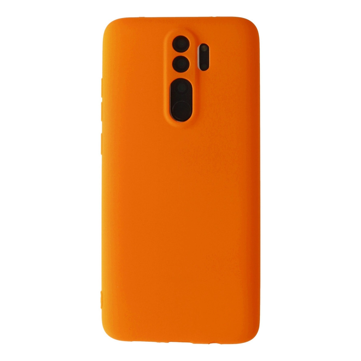 Evimdeyokyok Xiaomi Redmi Note 8 Pro Kılıf First Silikon - Turuncu