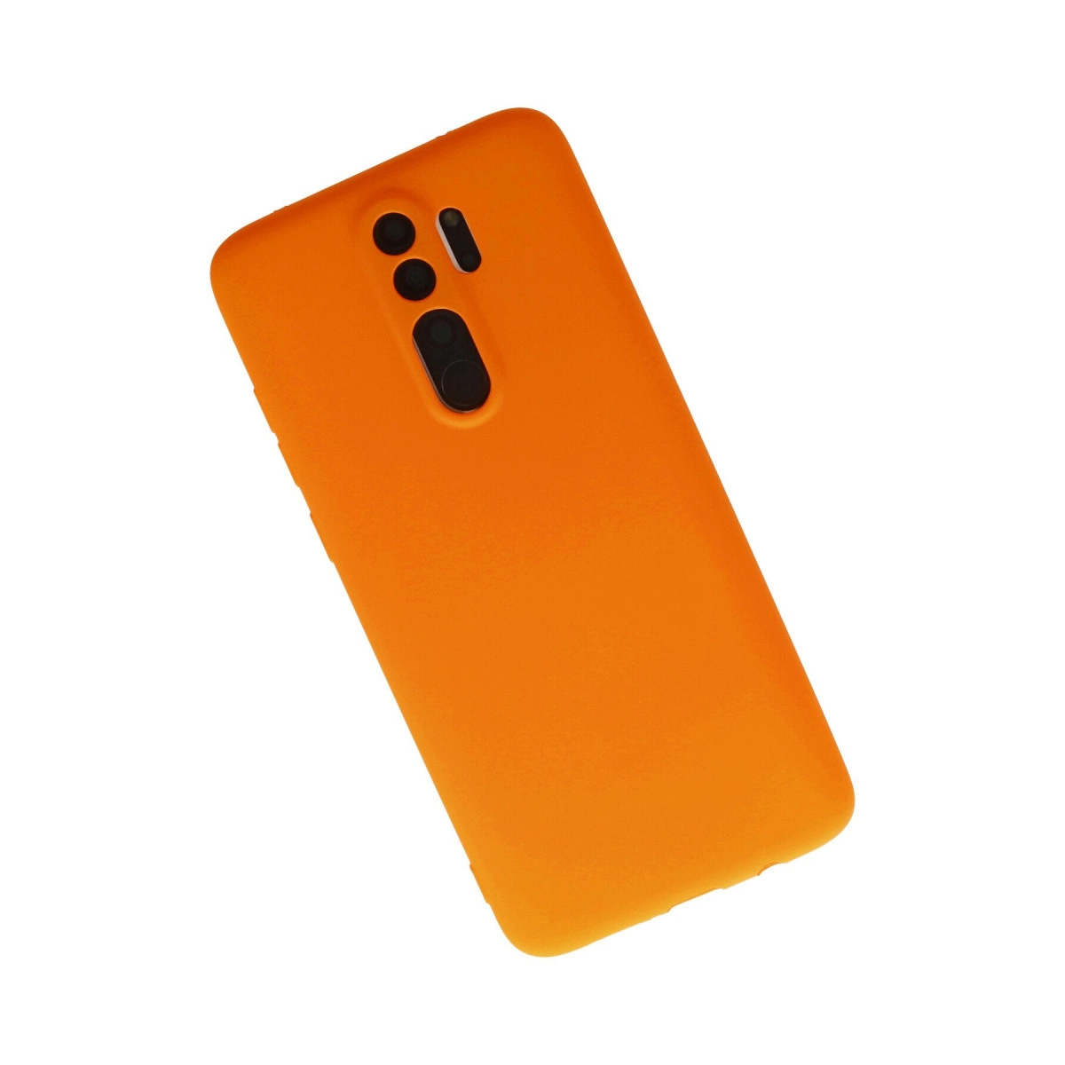 Evimdeyokyok Xiaomi Redmi Note 8 Pro Kılıf First Silikon - Turuncu