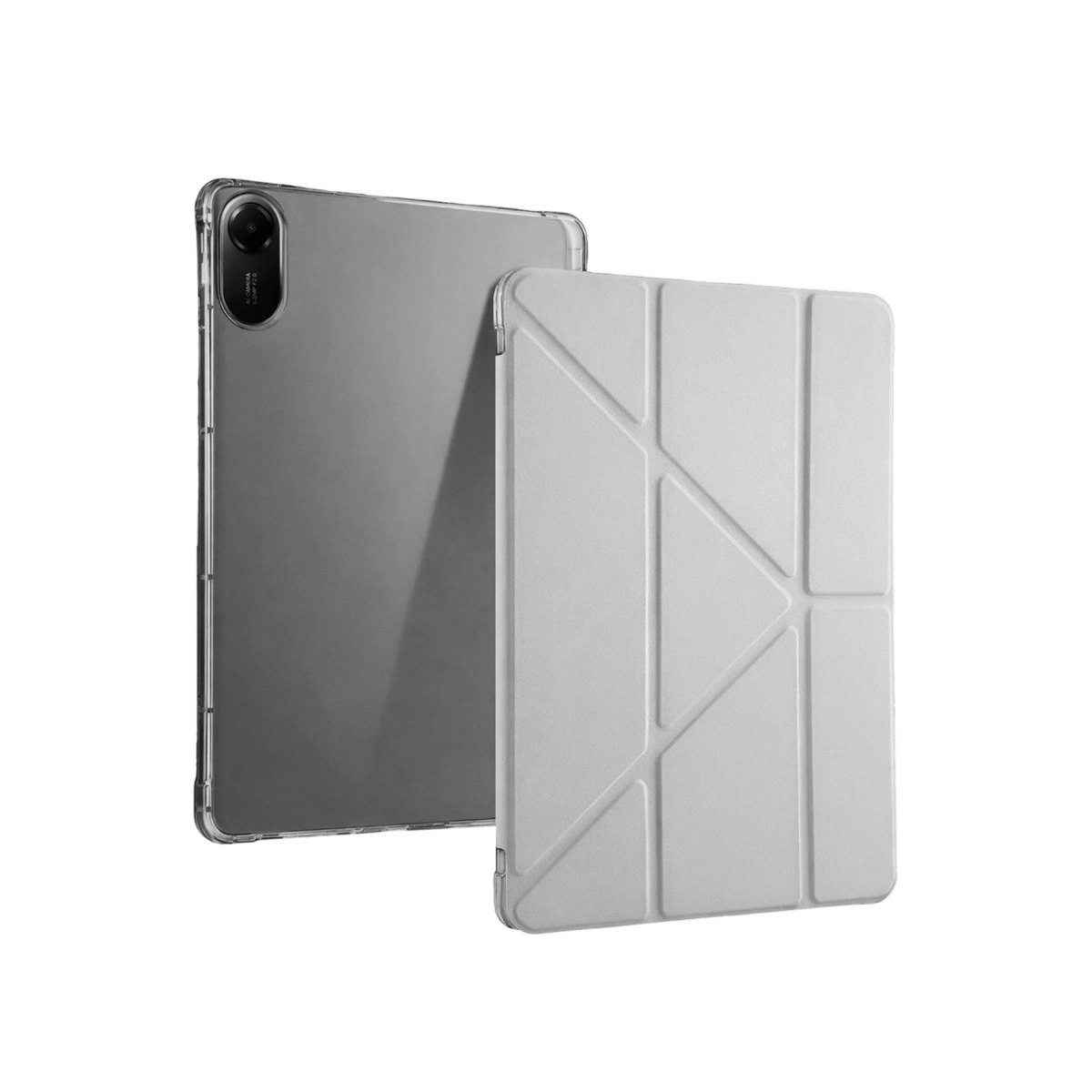 Evimdeyokyok Xiaomi Redmi Pad 2 Kalemlikli Mars Tablet Kılıfı - Gri