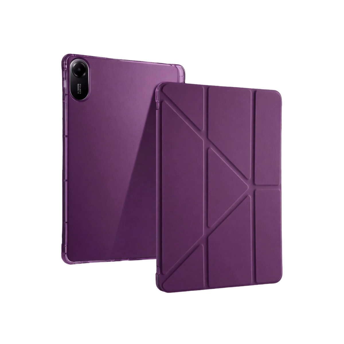 Evimdeyokyok Xiaomi Redmi Pad 2 Kalemlikli Mars Tablet Kılıfı - Mürdüm