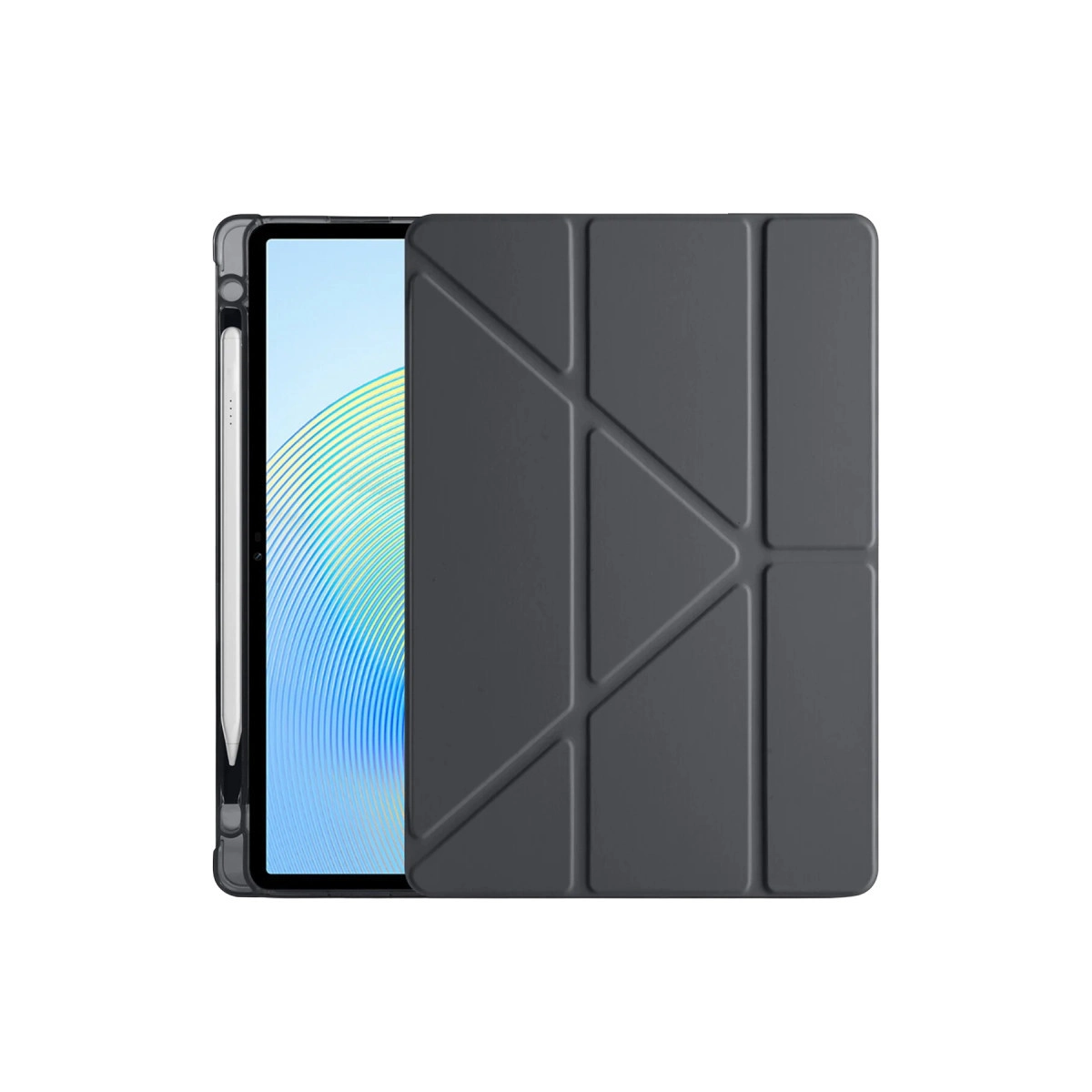 Evimdeyokyok Xiaomi Redmi Pad 2 Kalemlikli Mars Tablet Kılıfı - Siyah