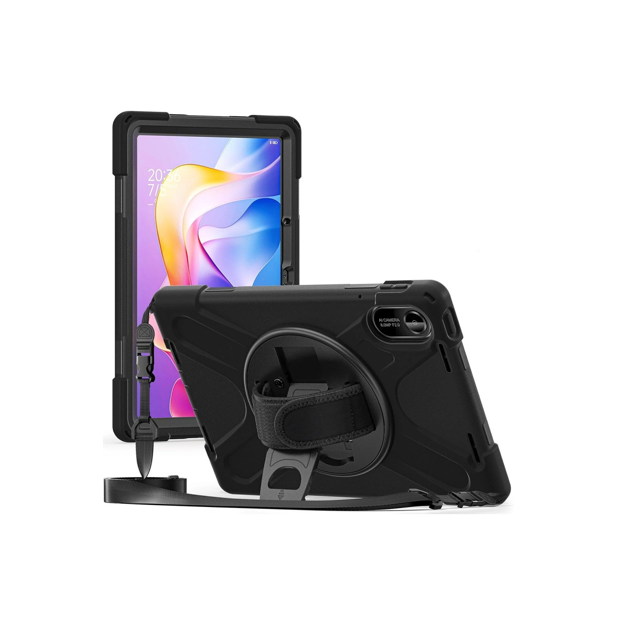 Evimdeyokyok Xiaomi Redmi Pad 2 Kılıf Amazing Tablet Kapak - Siyah
