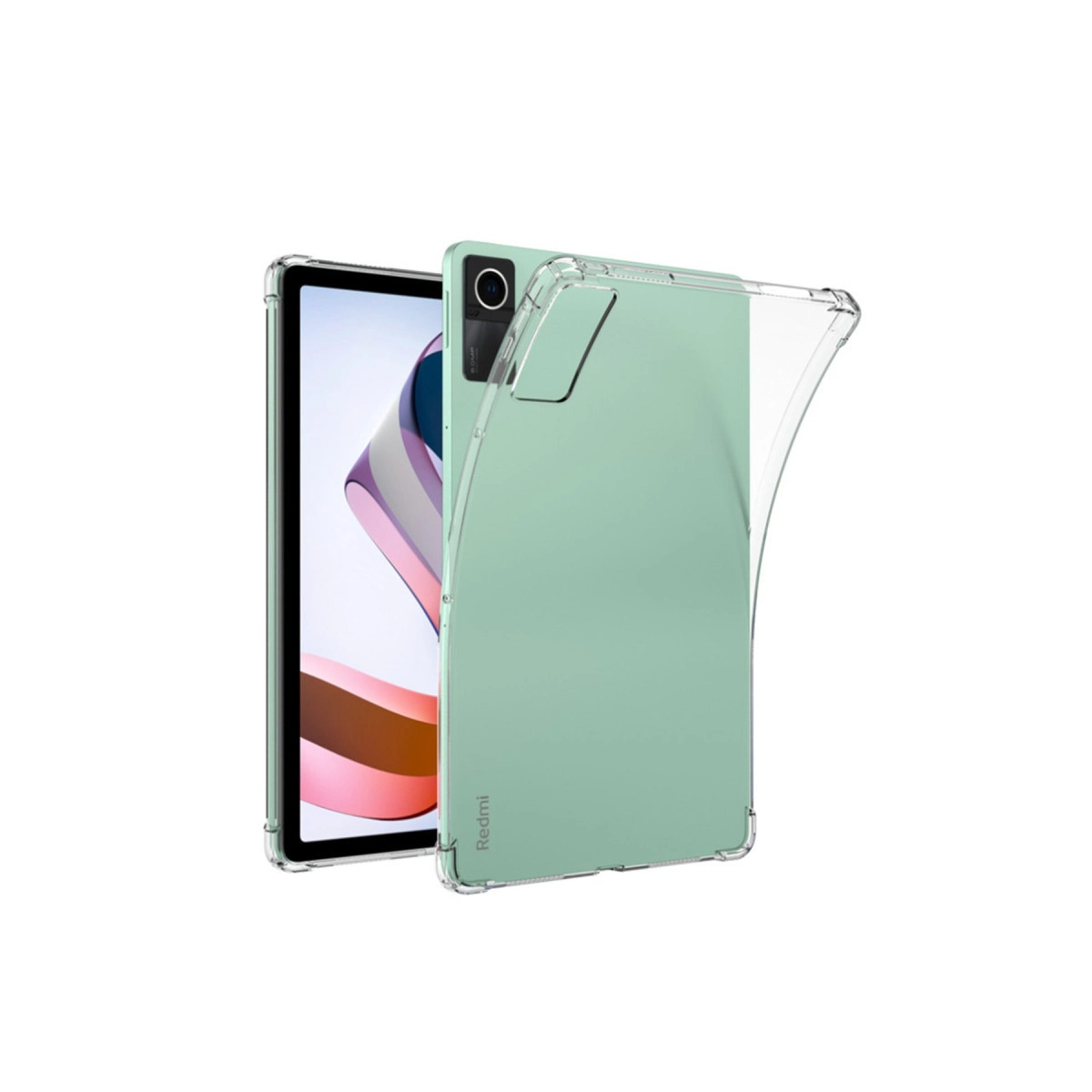 Evimdeyokyok Xiaomi Redmi Pad Kılıf Anti Shock Tablet Silikon - Şeffaf