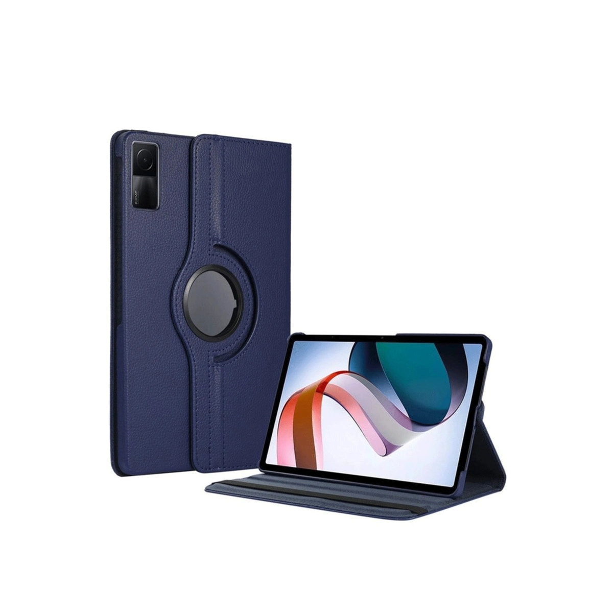 Evimdeyokyok Xiaomi Redmi Pad Se 4G Kılıf 360 Tablet Deri Kılıf - Lacivert