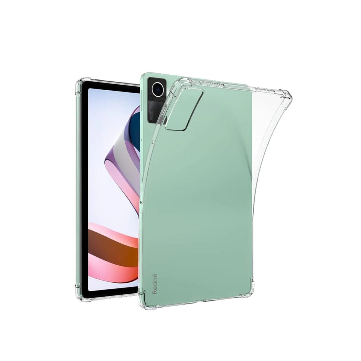 Evimdeyokyok Xiaomi Redmi Pad Se Kılıf Anti Shock Tablet Silikon - Şeffaf