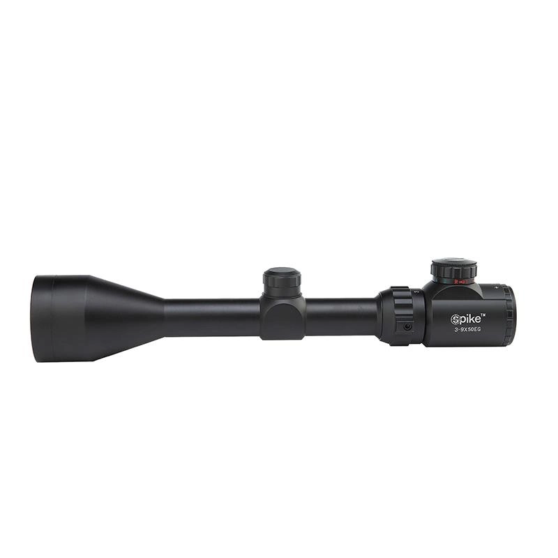 3-9X50 Zoomlu Keskin Nişancı Av Dürbünü Kırmızı, Yeşil Işık Çelik Gövde