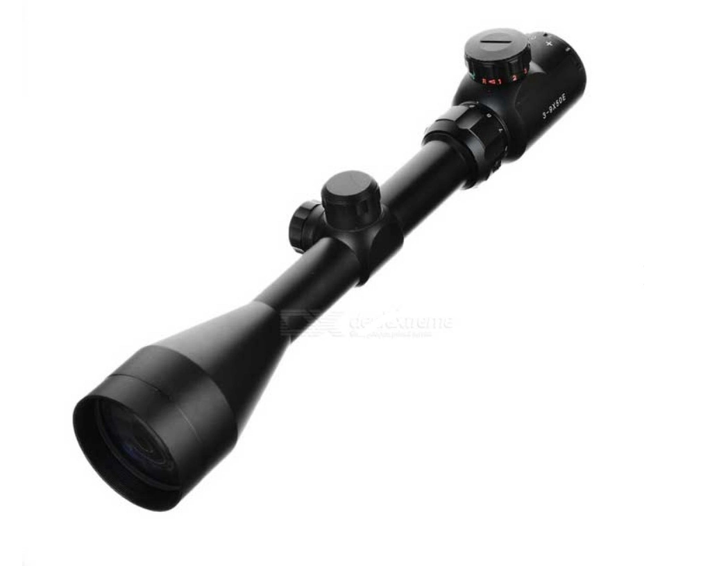 3-9X50Eg Yüksek Kaliteli Çift Işık Kırmızı Yeşil Kaynaklı Avcılık Dürbün