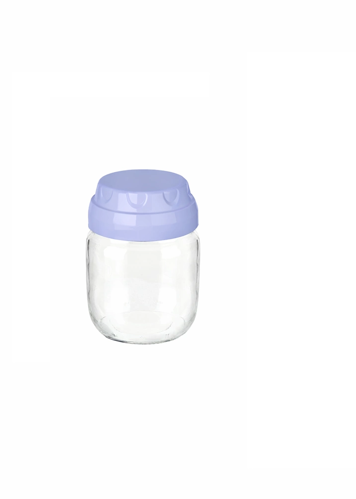 3 Adet Vintage Dekoratif Cam Kavanoz 425Ml - 14,3 Oz