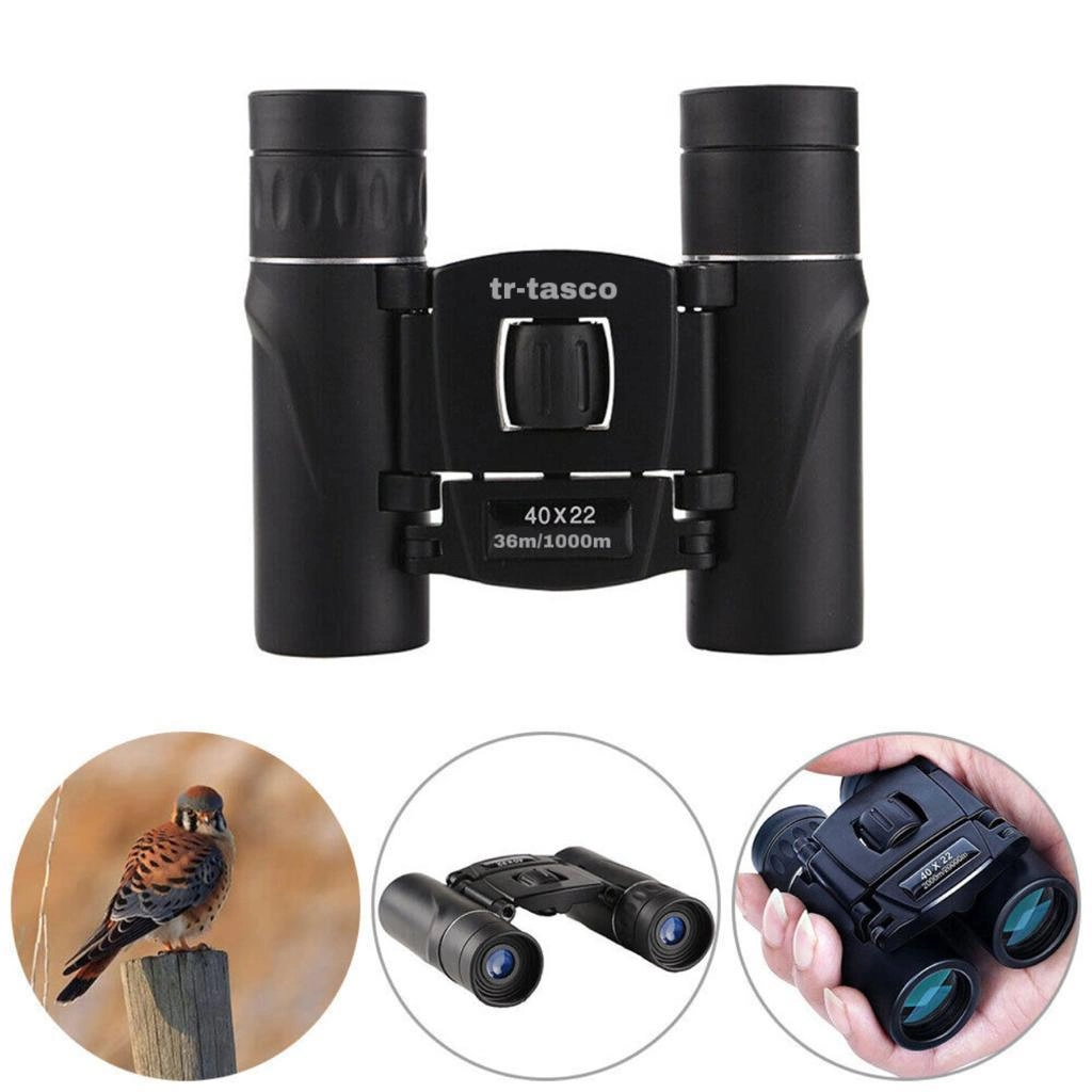 40X22 Cepte Taşımalı Kauçuk Kaplamalı Mini Dürbün  1000M/36M