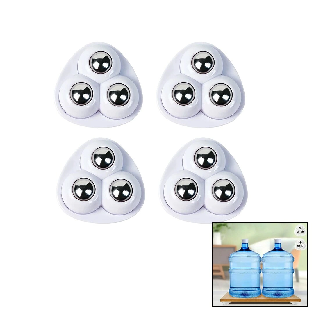 4Pcs 3 Bilya Tekerlekli Mobilya Eşya Taşıma Aparatı 360°