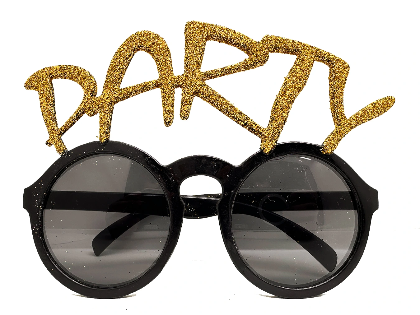 Altın Simli Party Yazılı Parti Gözlüğü