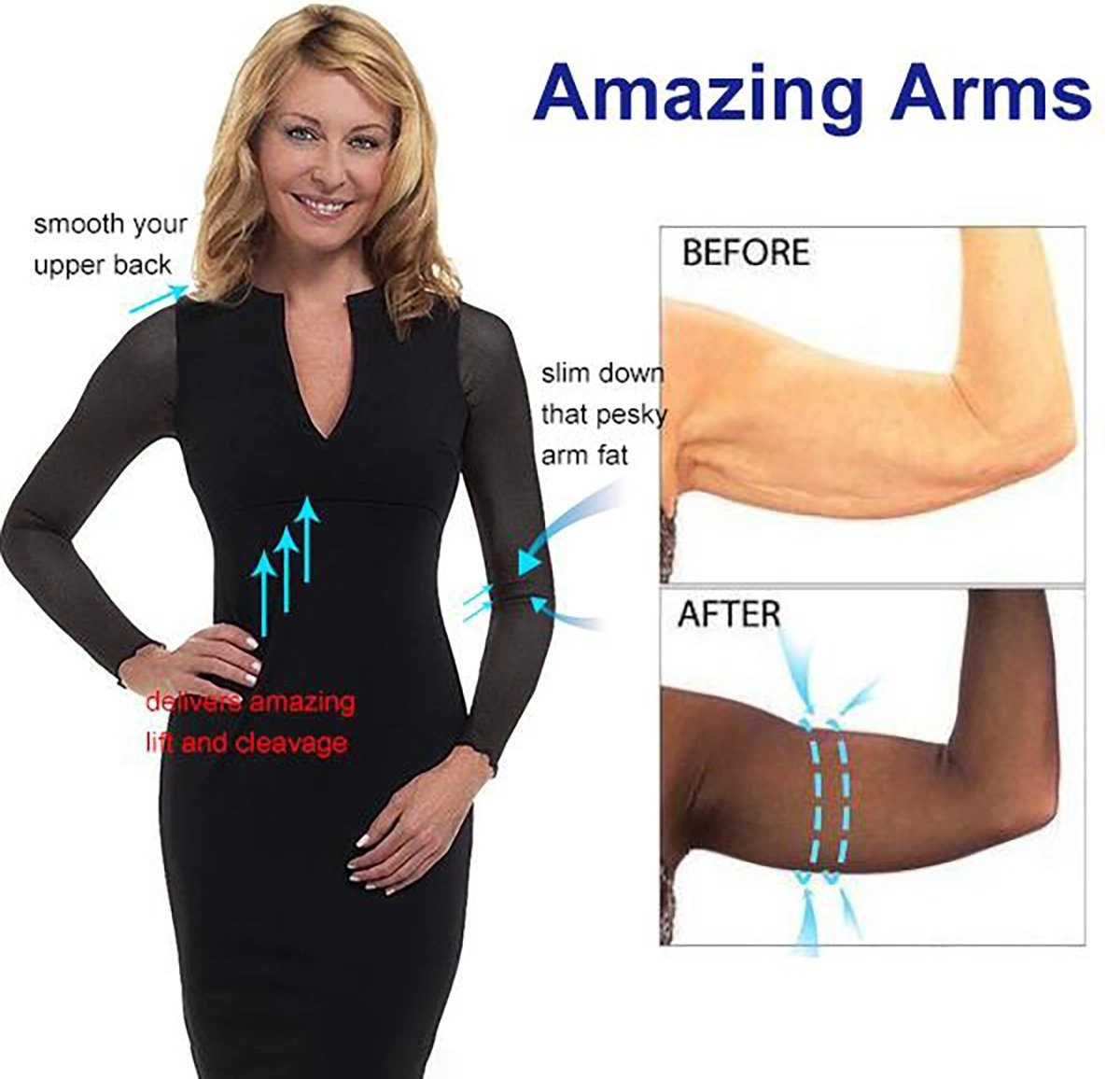 Amazing Arms  Dekolte Kapatıcı