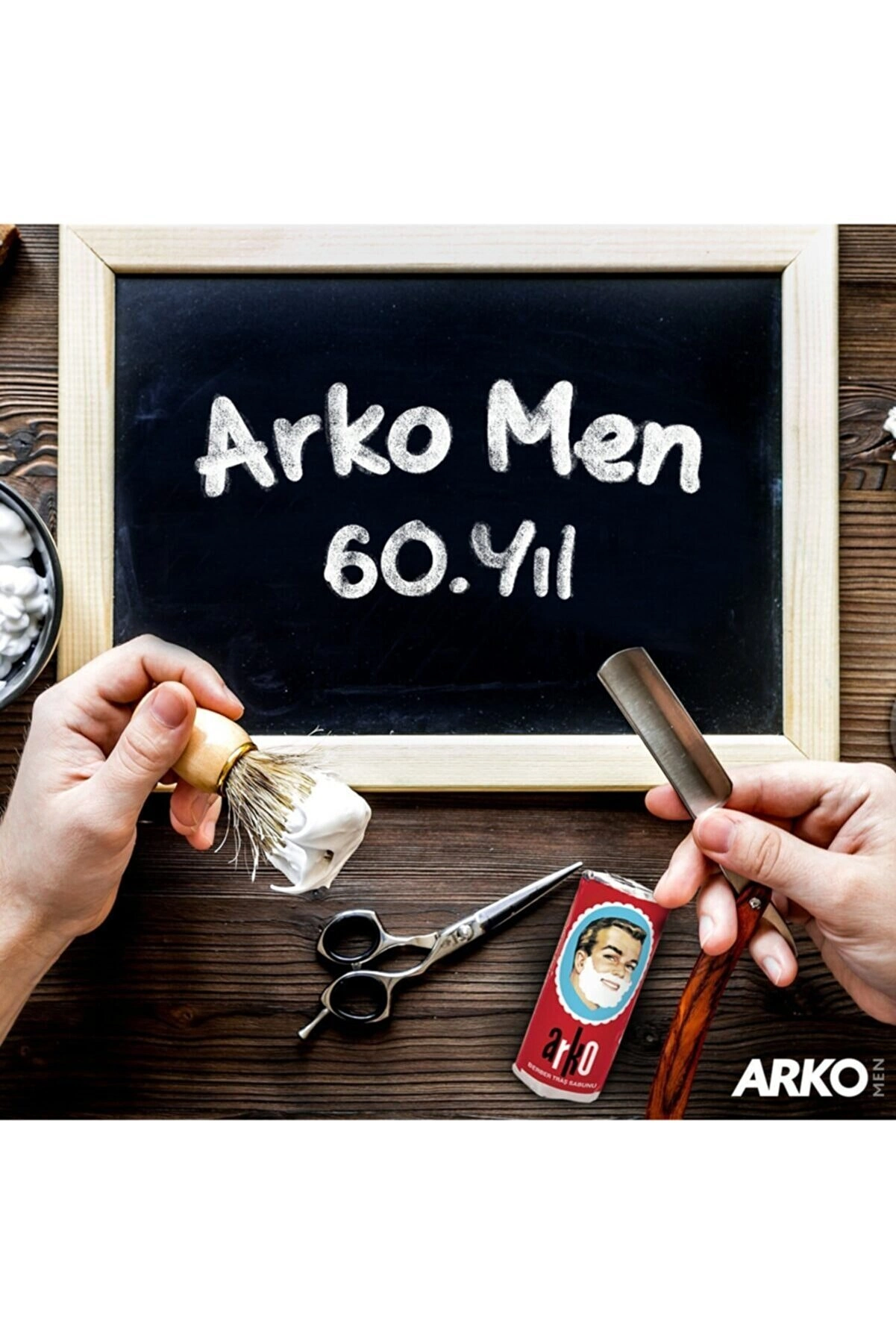 Arko 12 Li Tıraş Sabunu 12X75 Gr
