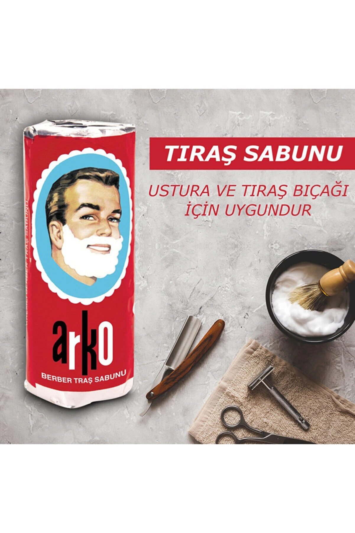 Arko 12 Li Tıraş Sabunu 12X75 Gr