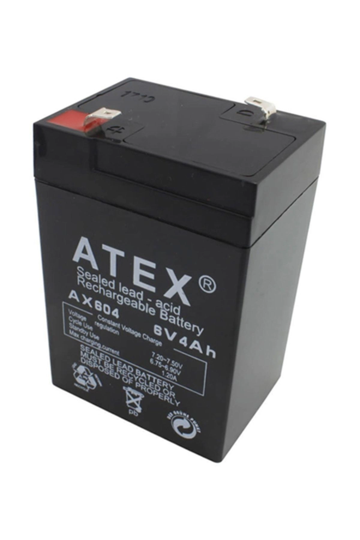 Atex Akü 6V 4A (10.5X7X4.5Cm)