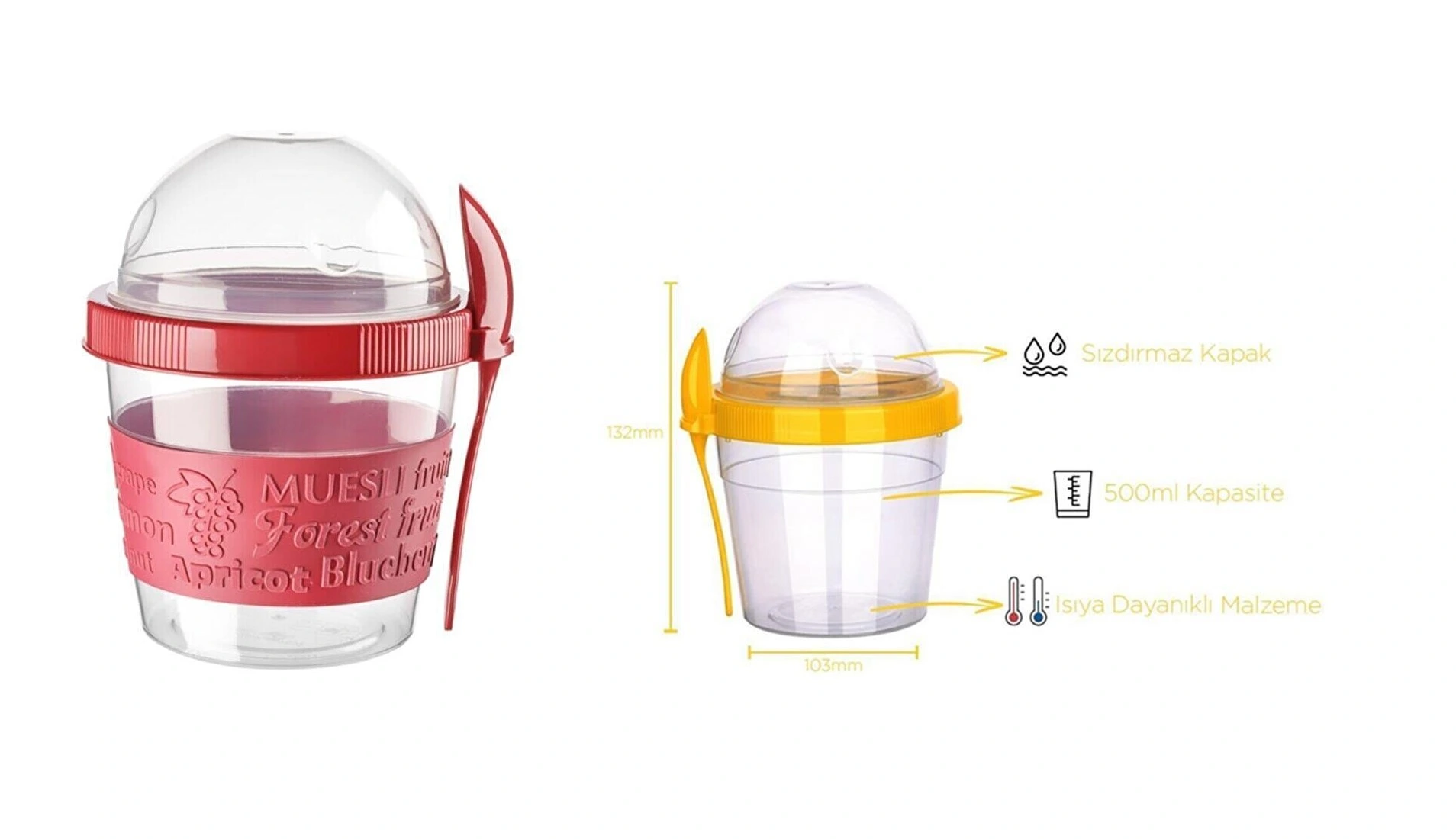 Bebek Mama Saklama Kabı 500Ml