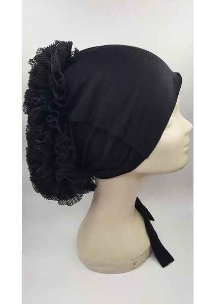 Bone - Dikişli Fırfırlı Bone Bandana (5Li Paket)