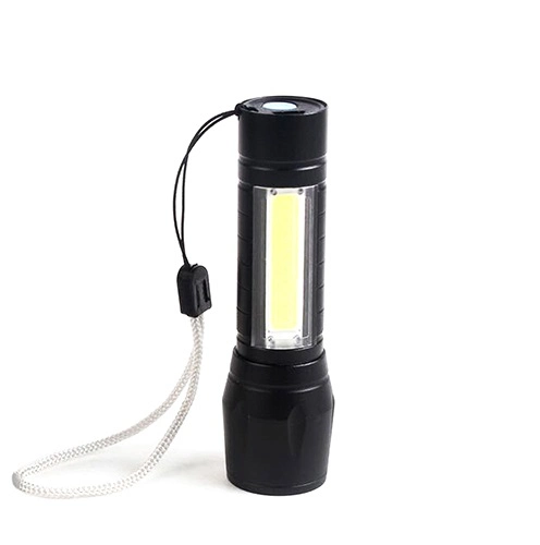 Cep Feneri Mini Çok Güçlü Şarjli El Feneri Led Fener ( Xpe + Cob Led )