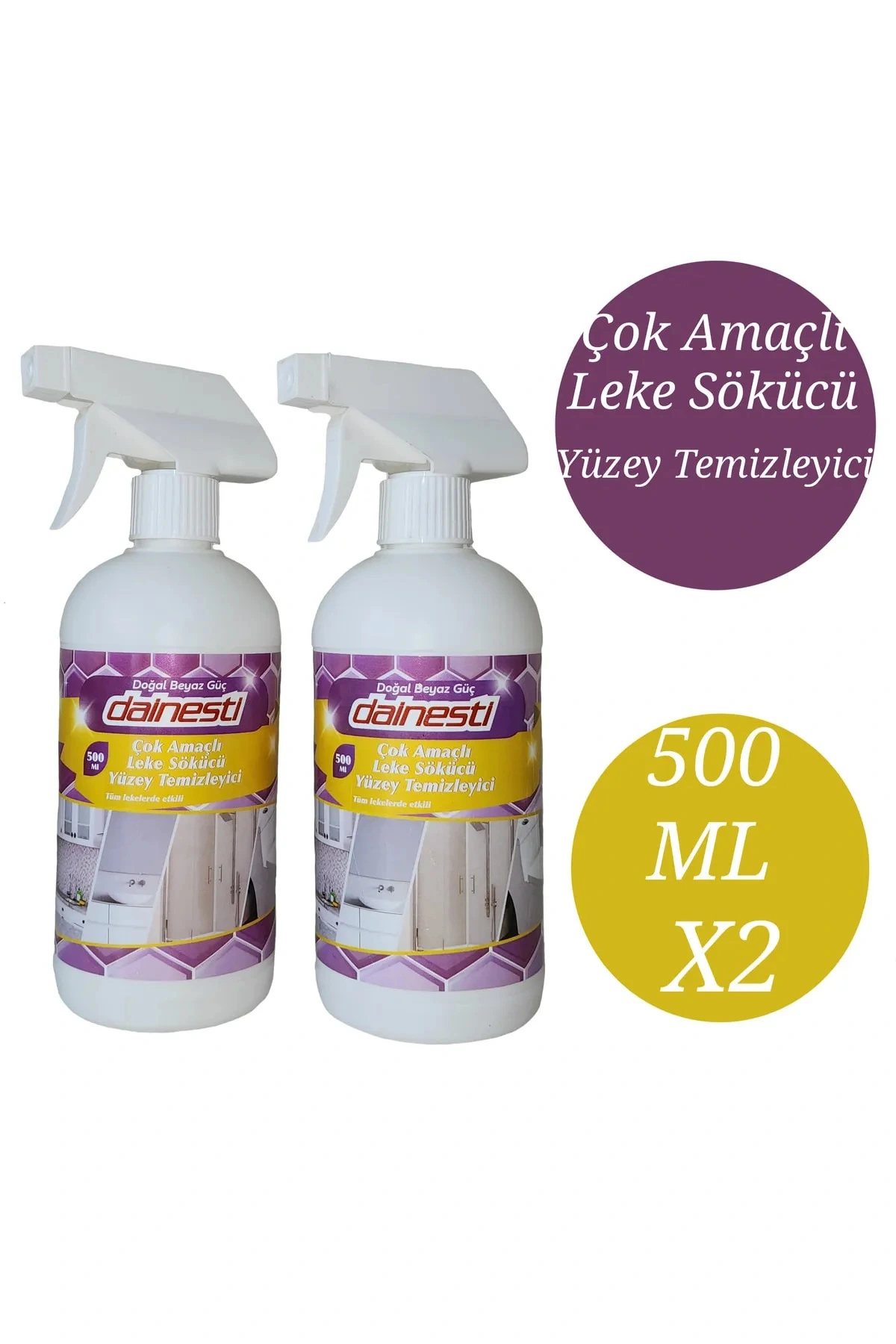 Çok Amaçlı Leke Sökücü 500Ml X 2 Adet