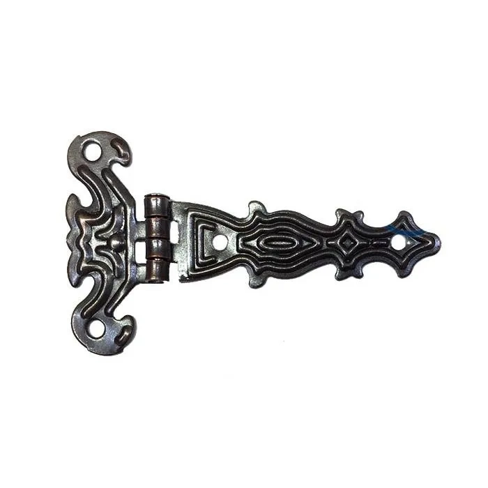 Dekoratif, Sac Tek Kuyruklu Menteşe - 40X68 Mm, Küçük, Eskitme, 1 Adet