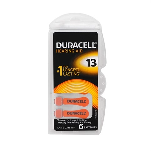 Duracell 13 Numara İşitme Cihazı Pili 6 Lı Paket