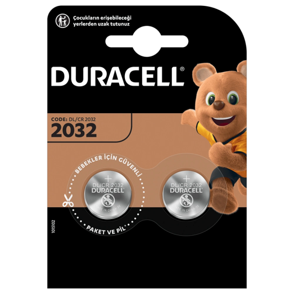 Duracell Cr2032 Lityum Pil 2 Li Paket